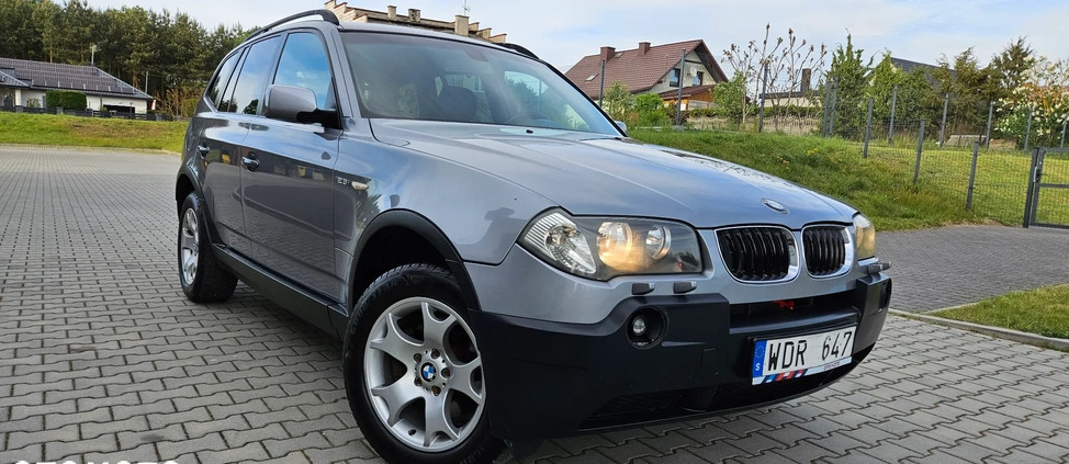 BMW X3 cena 21900 przebieg: 295800, rok produkcji 2004 z Wyrzysk małe 154